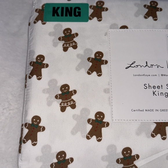🤎London Kaye Gingerbread Sheet Set full - Picture 7 of 8